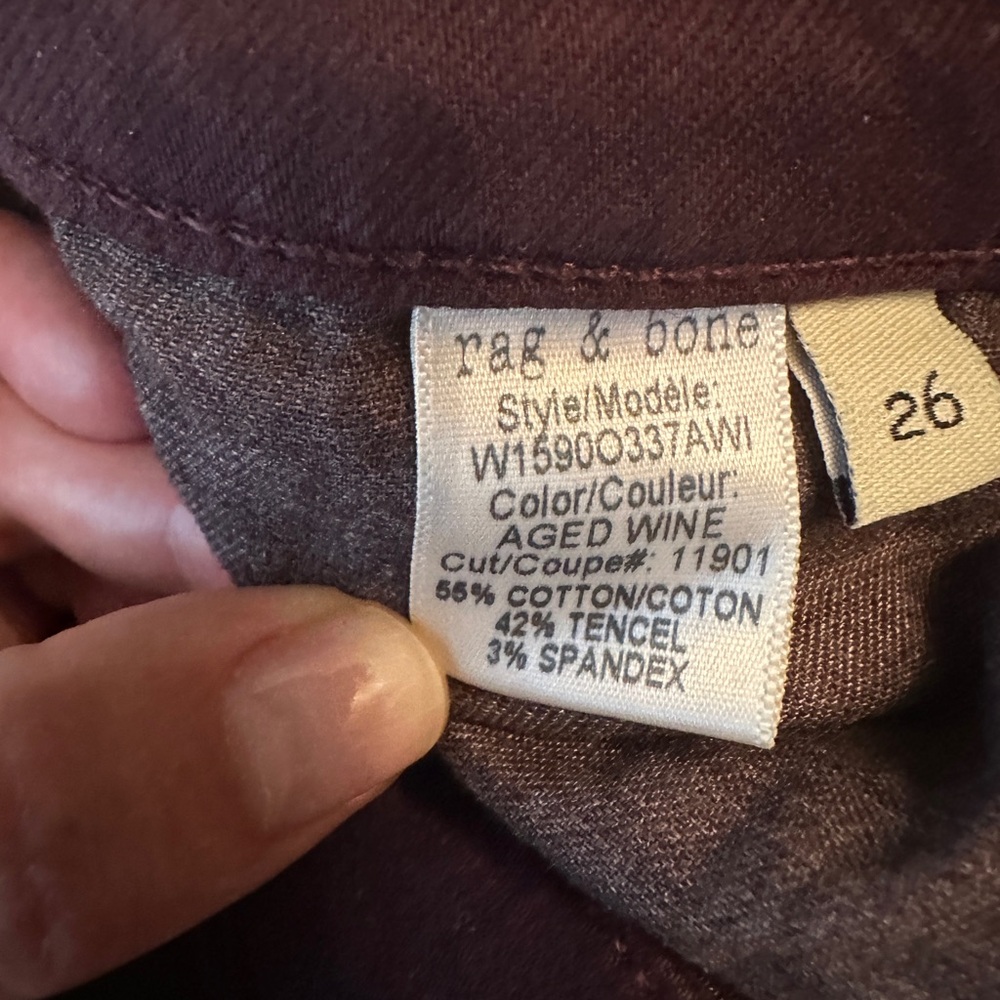 Dre Rag and Bone jeans - Picture 3 of 5